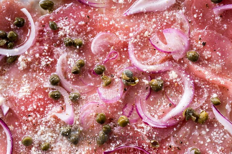 Carpaccio de cerdo