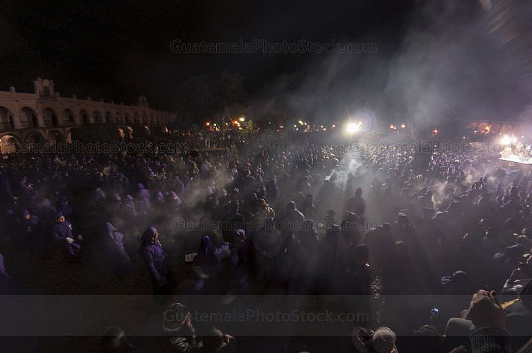 Cortejo procesional en Antigua Guatemala