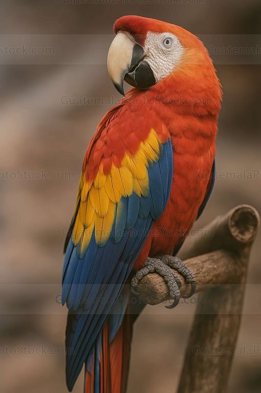 Guacamaya escarlata