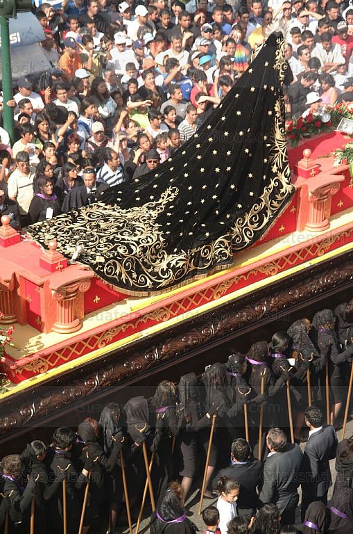 Imagen de la Virgen de Dolores, Templo El Calvario