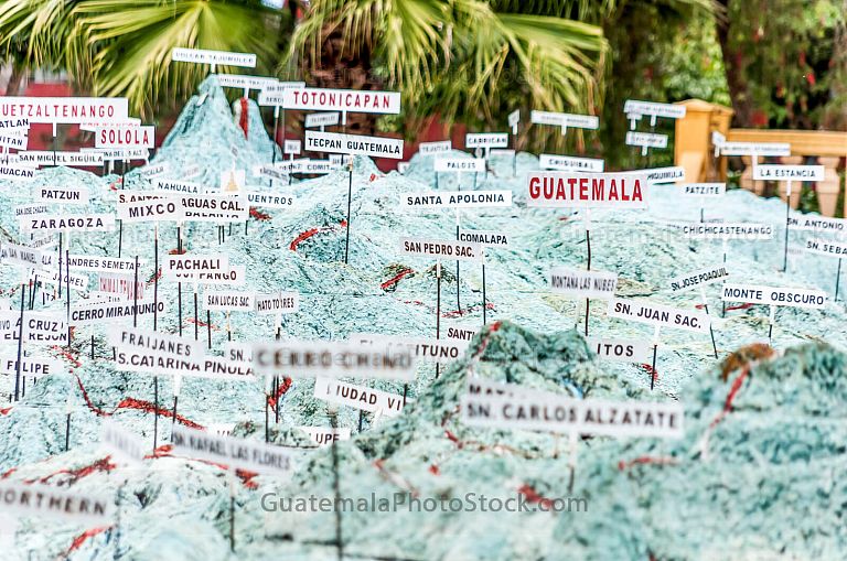 Mapa en Relieve
