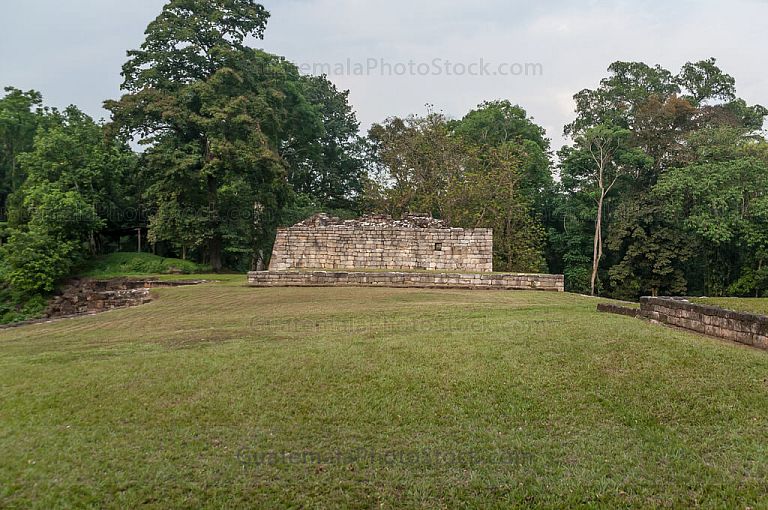 Edificación en la Acropolis de Quiriguá