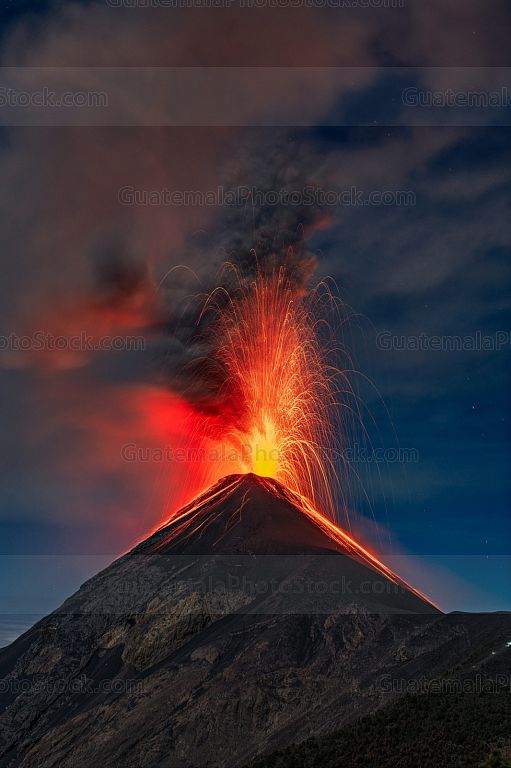 Erupción Volcán de Fuego