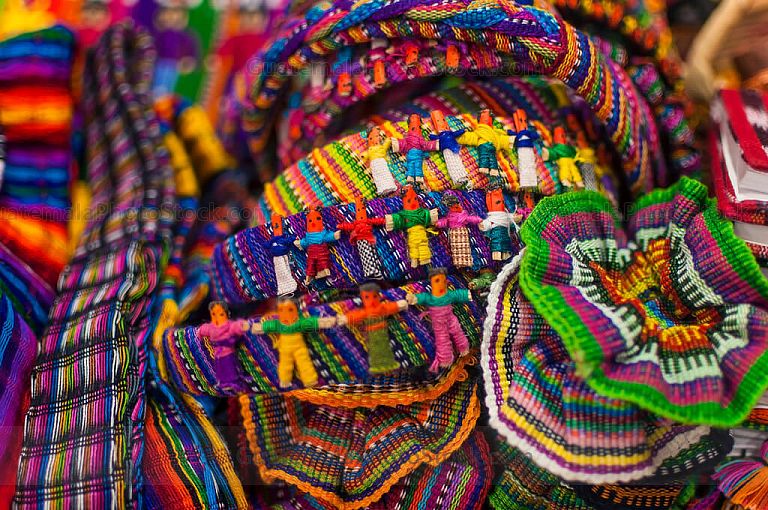 Textiles y artesanias de Guatemala