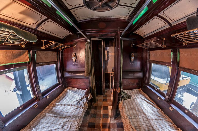 Interior vagón presidencial
