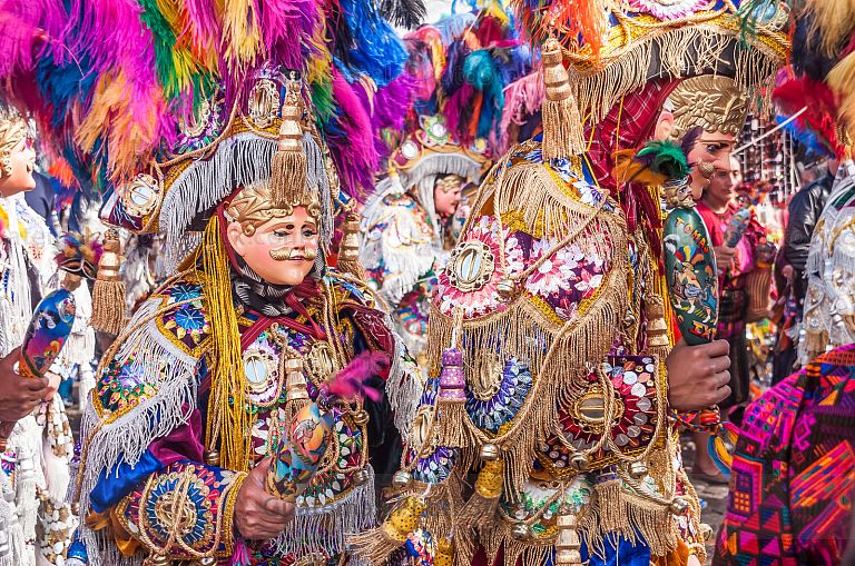 Bailarines de Chichicastenango