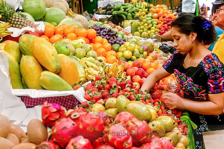 Puesto de frutas