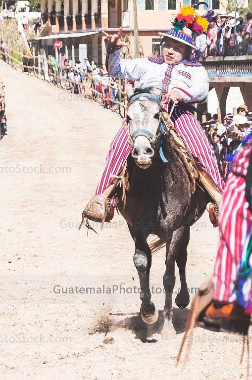 Jinetes de la carrera de caballos