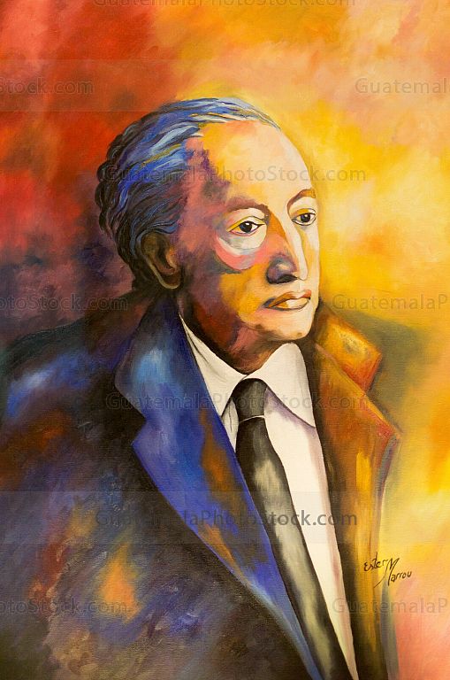 Pintura de Miguel Ángel Asturias