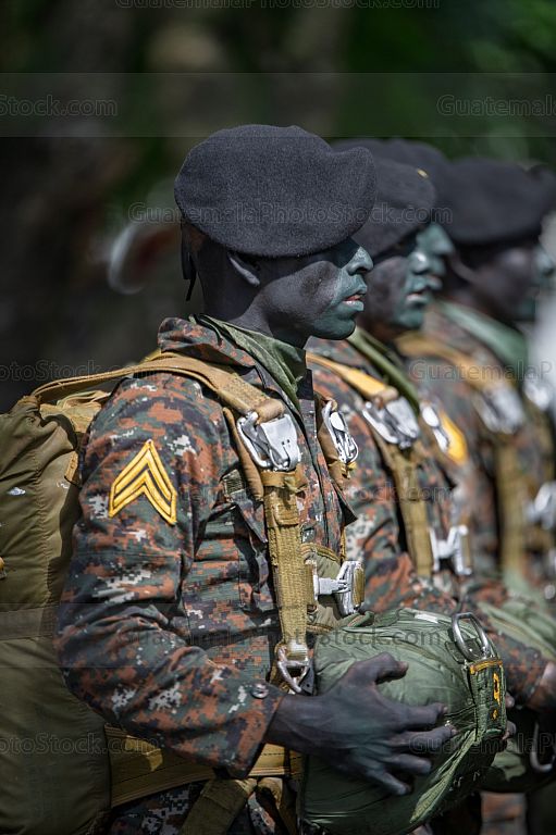 Kaibiles, desfile militar 2025