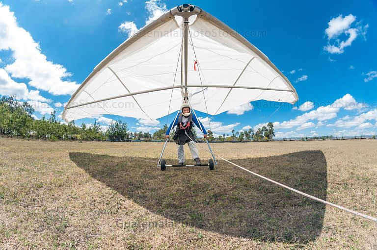 Práctica de vuelo con ala delta