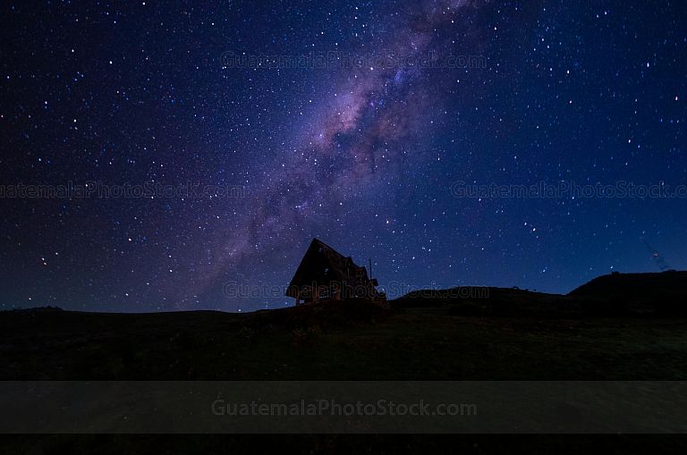 Via Lactea desde el mirador Juan Dieguez Olaverri