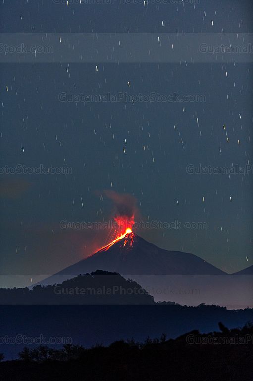 Erupción Volcán de Fuego