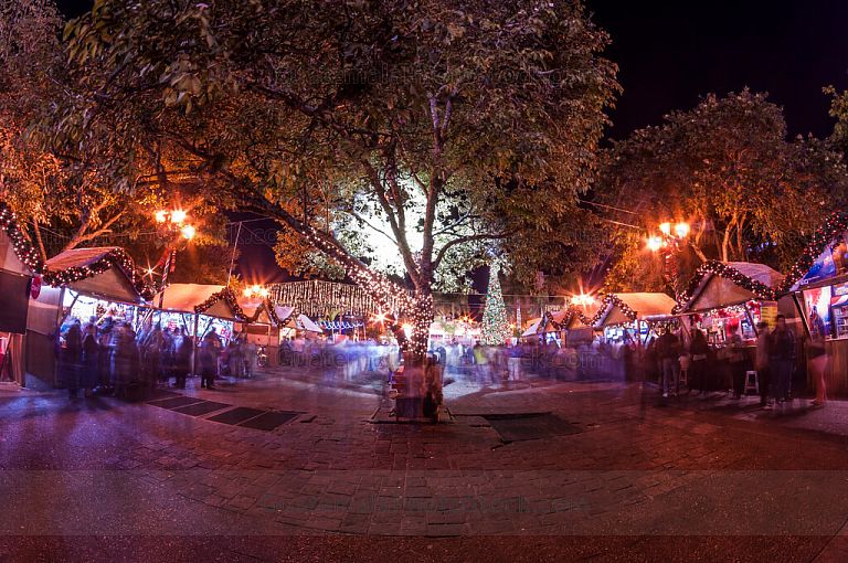Festival navideño 2013 en el Parque Central