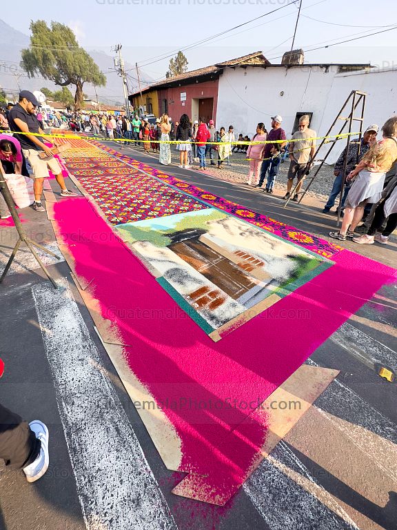 Alfombras de Semana Santa