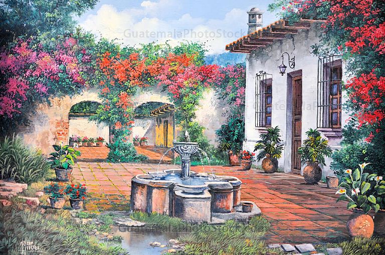 Fachada de casa colonial