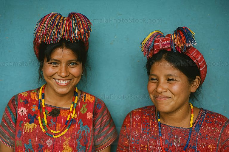 Mujer guatemalteca de etnia maya