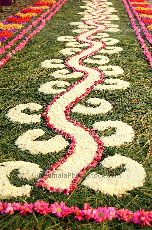 Alfombra de aserrín