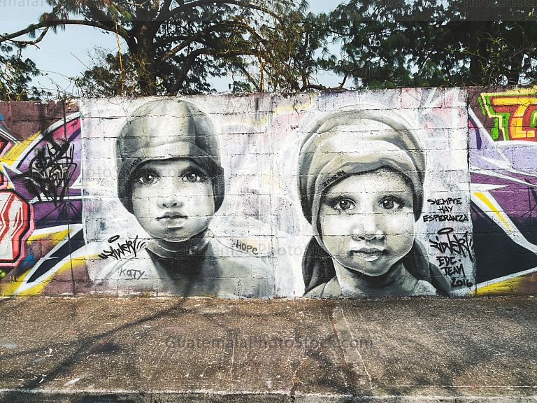 Siempre hay esperanza Graffiti