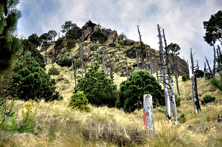 Crater del Volcán de Agua