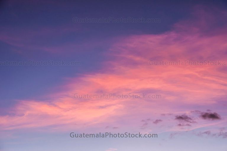 Celaje del atardecer