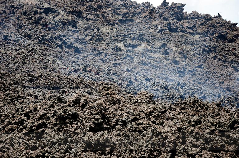 Río de lava en el Volcán de Pacaya