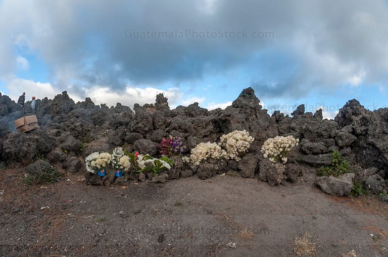 Cima del Volcán Cerro Quemado