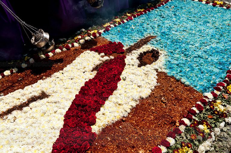 Alfombra de aserrín