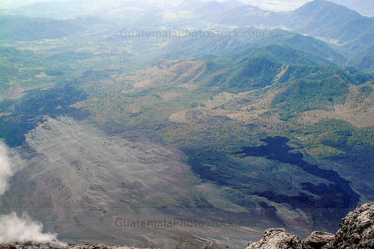 Campos de lava del Volcán de Pacaya