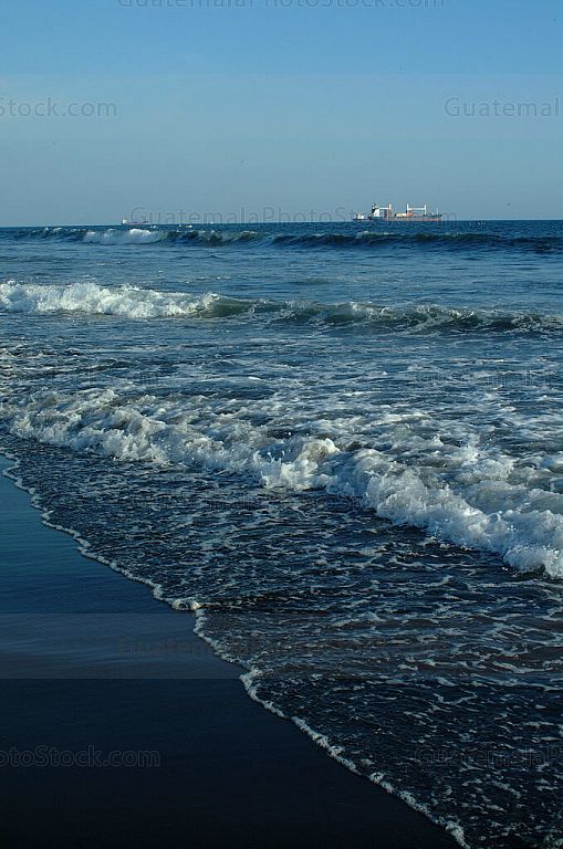Playa en Puerto de San José