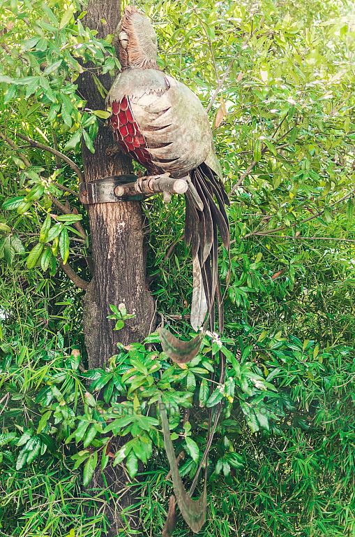 Escultura de Quetzal
