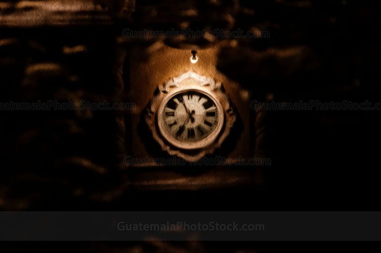 Reflejo del reloj del arco