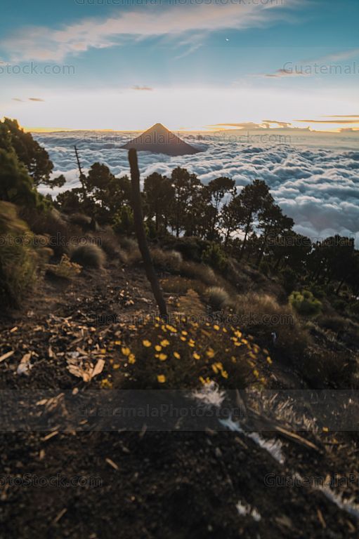 Amanecer en el Volcán Acatenango