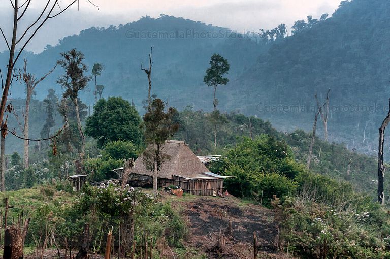 Casas en la montaña