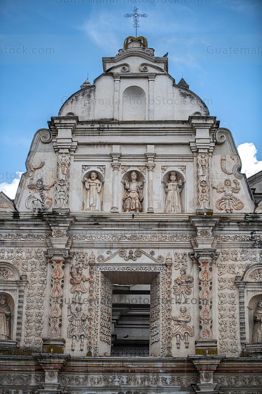 Fachada antigua Catedral de Quetzaltenango
