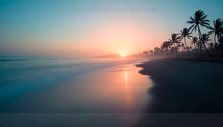 Amanecer en la playa