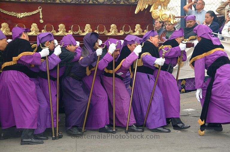 Cucuruchos, Salida de Procesión de San José