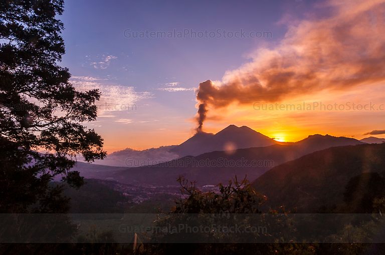 Erupción del Volcán de Fuego