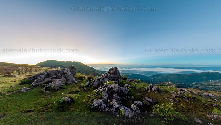 Mirador desde la Sierra de los Cuchumatanes, Huehuetenango