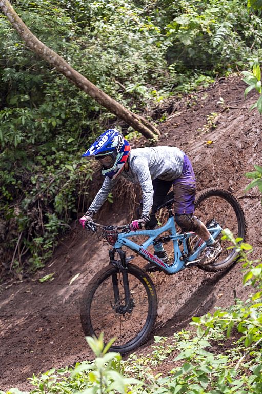 Carrera de bicicleta de montaña
