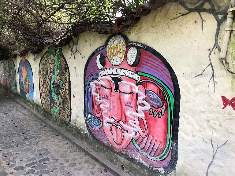 Murales en San Marcos La Laguna
