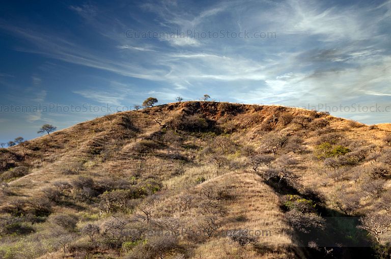 Montaña en Quiché, camino a Sacapulas