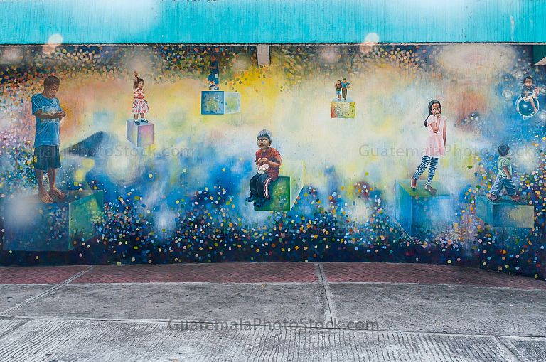 Mural en Samayac