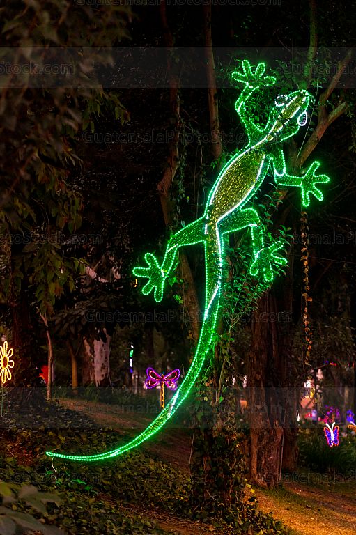 Decoración Led, Plaza Berlín