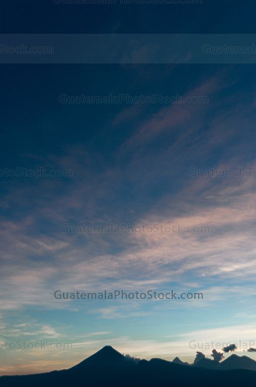Atardecer sobre la Ciudad de Guatemala