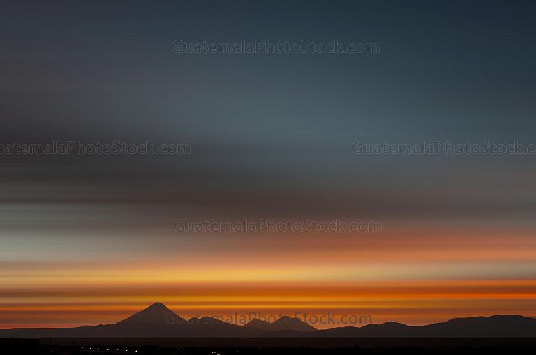 Paisaje sobre Volcanes
