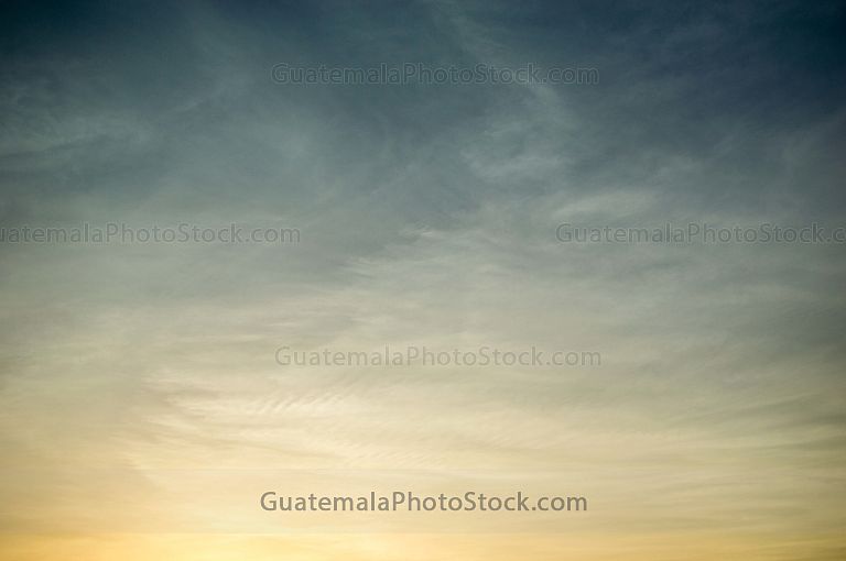 Cielo al amanecer