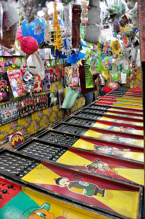 Juego en feria patronal