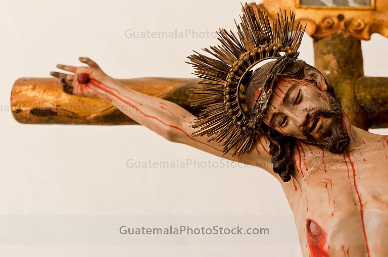 Detalle de crucifijo