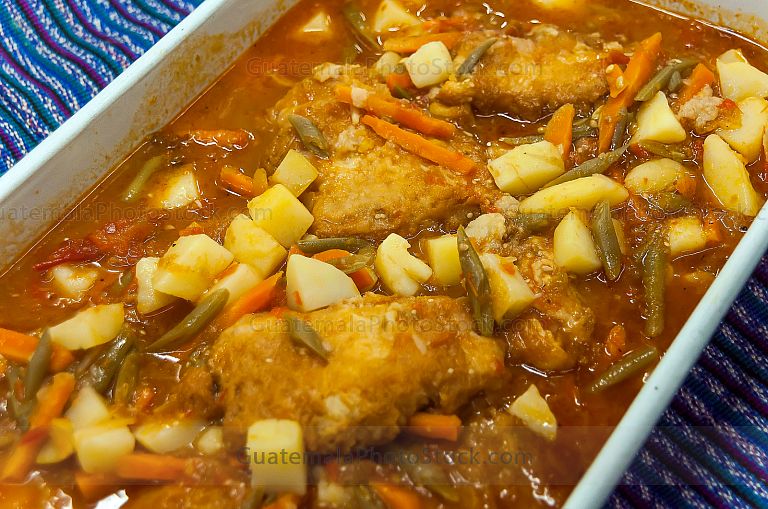 Pescado a la vizcaína